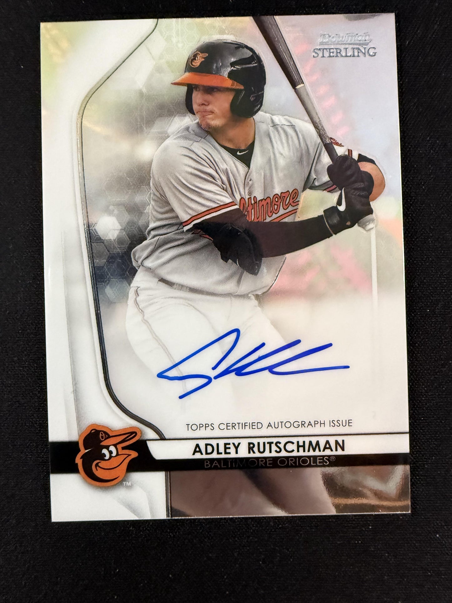 #BSPA-AR Adley Rutschman 2020 Bowman Sterling AU Auto Orioles Prospect
