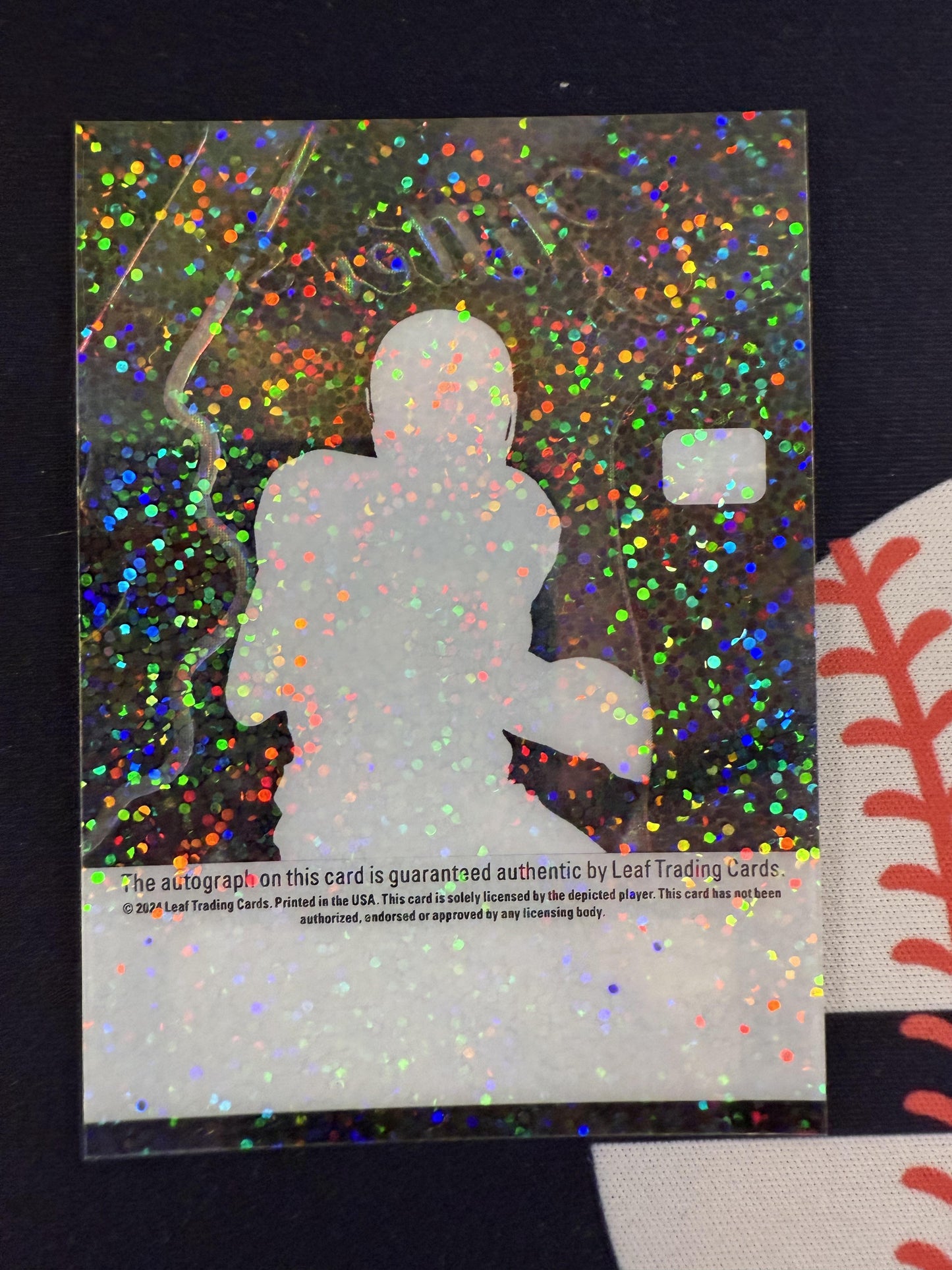 #AG-RG1 Rob Gronkowski 2024 Pro Set Pure Auto /10 All That Glitters Silver