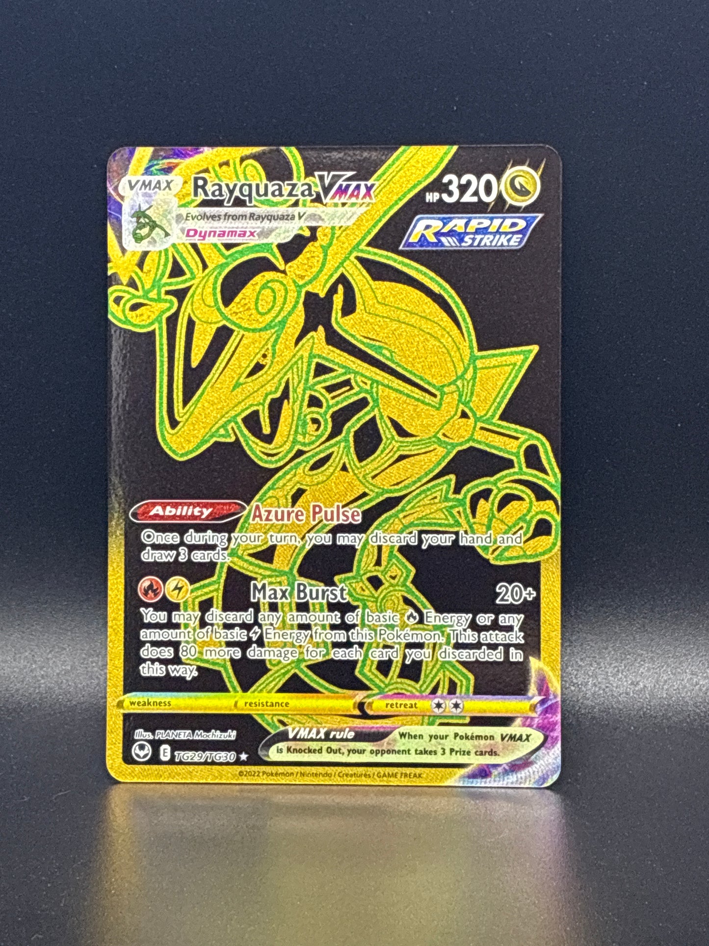 Rayquaza VMAX (Secret) #TG29/TG30 - Silver Tempest Trainer Gallery
