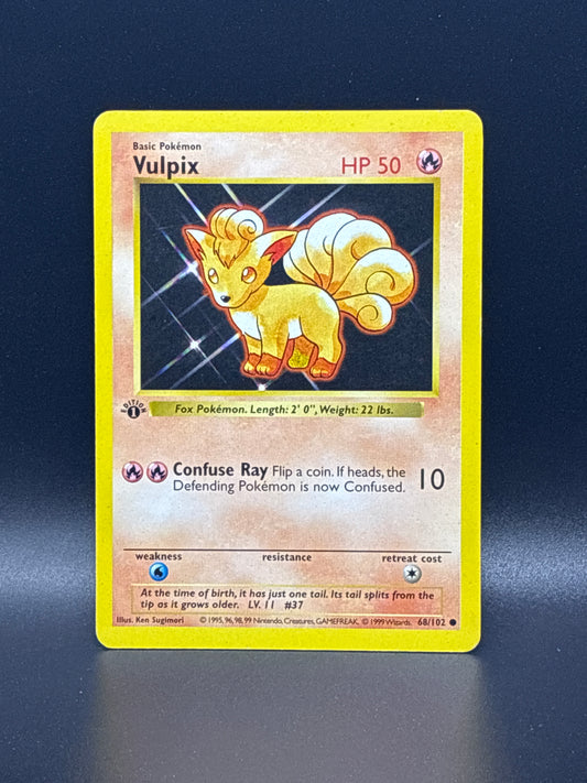 Vulpix (1st Edition & Shadowless) #68/102 - Base Set