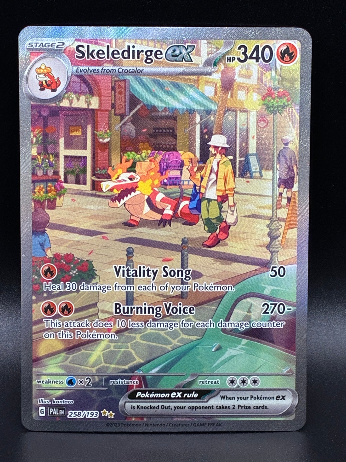 #258/193 Skeledirge ex SV02: Paldea Evolved
