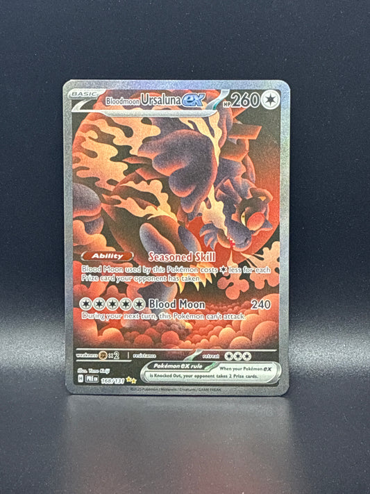Bloodmoon Ursaluna ex (Special Illustration Rare) #168/131 - Prismatic Evolutions