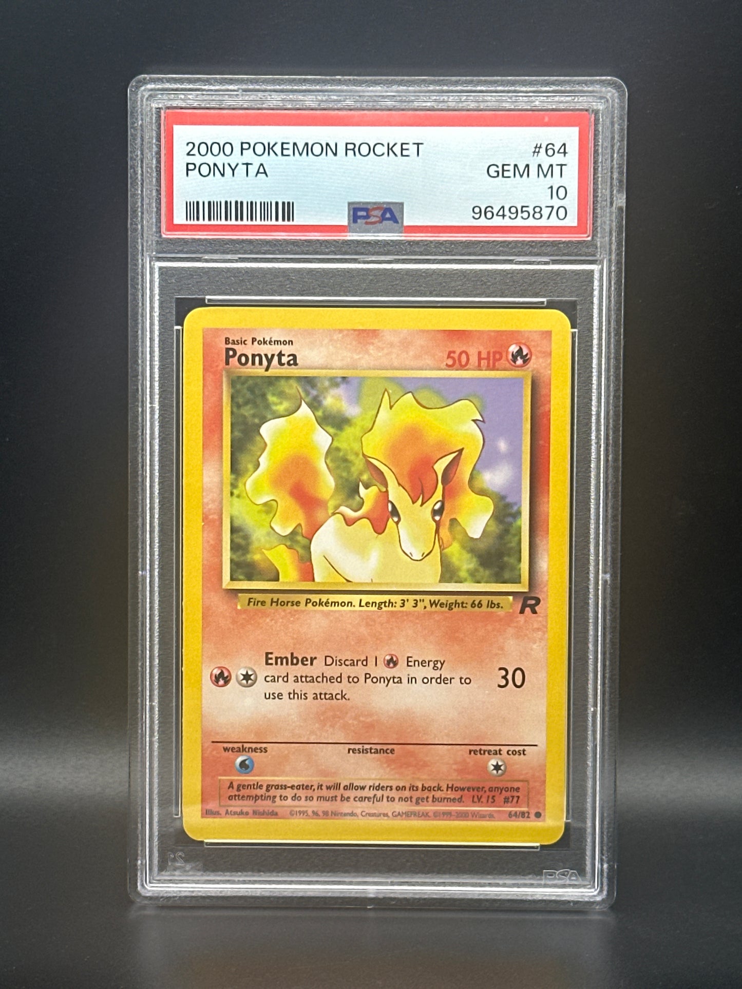 064/082 Ponyta PSA 10