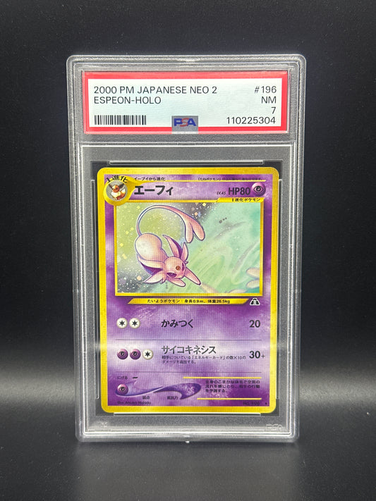 Espeon 196 Neo Discovery PSA 7