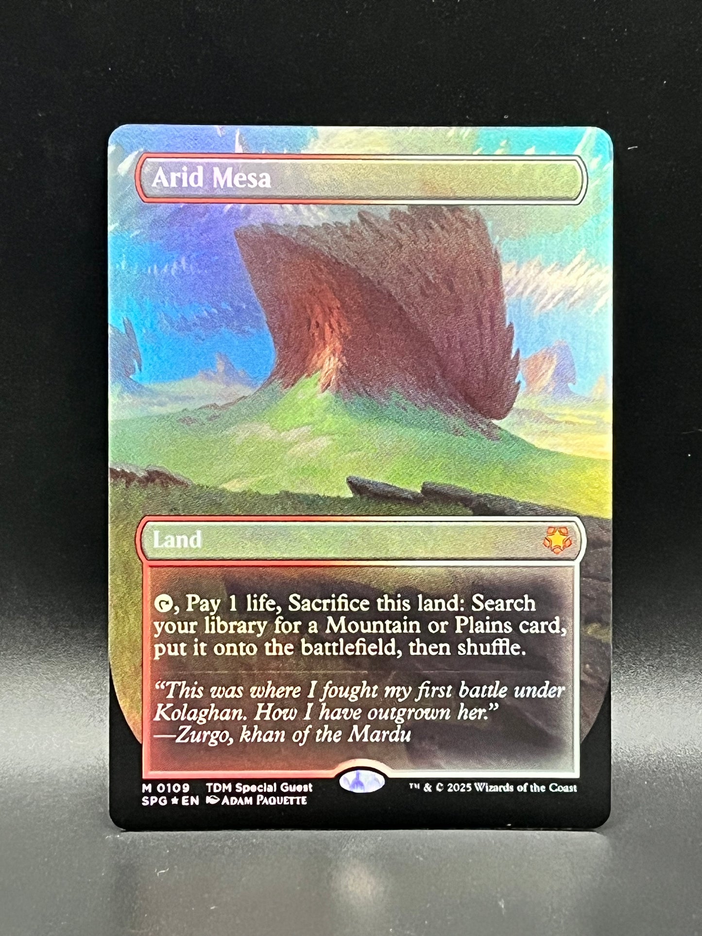 Arid Mesa #109 (Foil)