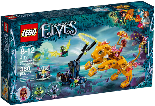 41192 Azari & the Fire Lion Capture Elves Lego Set