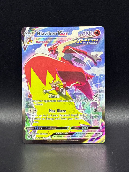 Blaziken VMAX #TG15/TG30 Silver Tempest Trainer Gallery