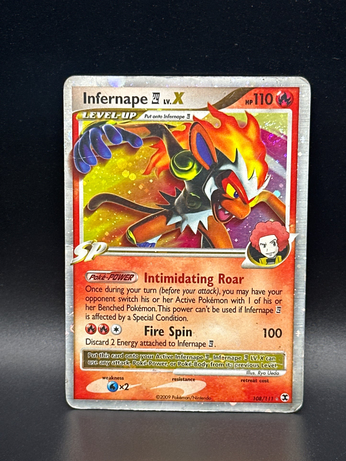 #108/111* Infernape E4 Lv.X Rising Rivals