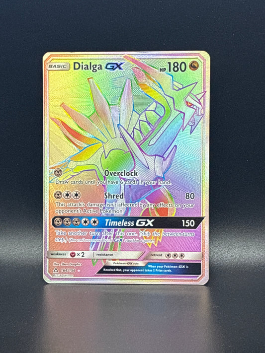 Dialga GX (Secret Rare) #164/156 - Ultra Prism