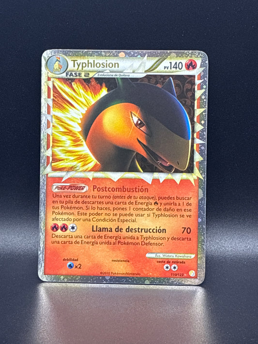 Typhlosion (Prime) #110/123 - HeartGold SoulSilver (Spanish)
