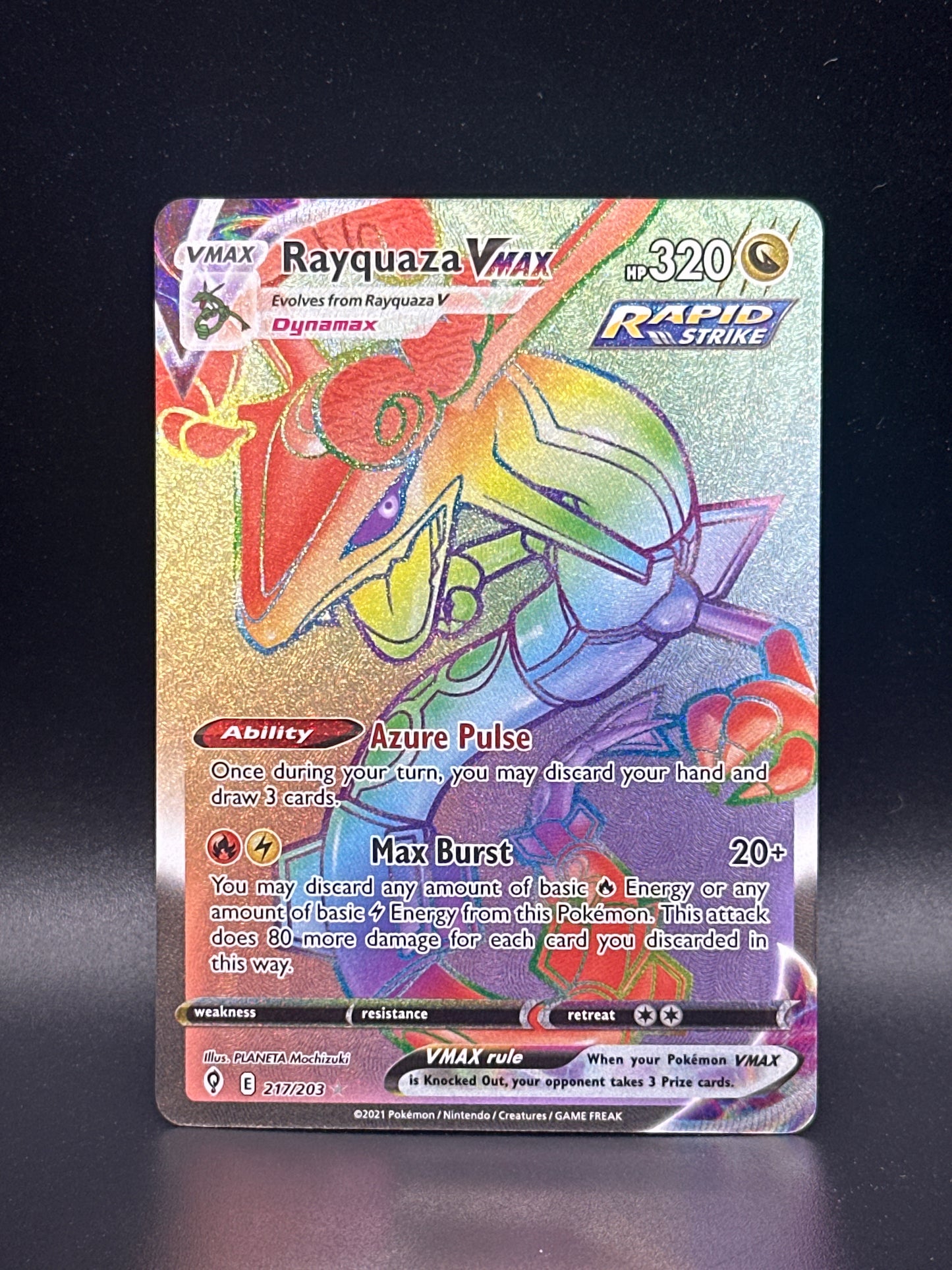 217/203 Rayquaza Vmax