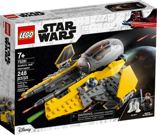 75281 Anakin’s Jedi Interceptor Star Wars Lego Set