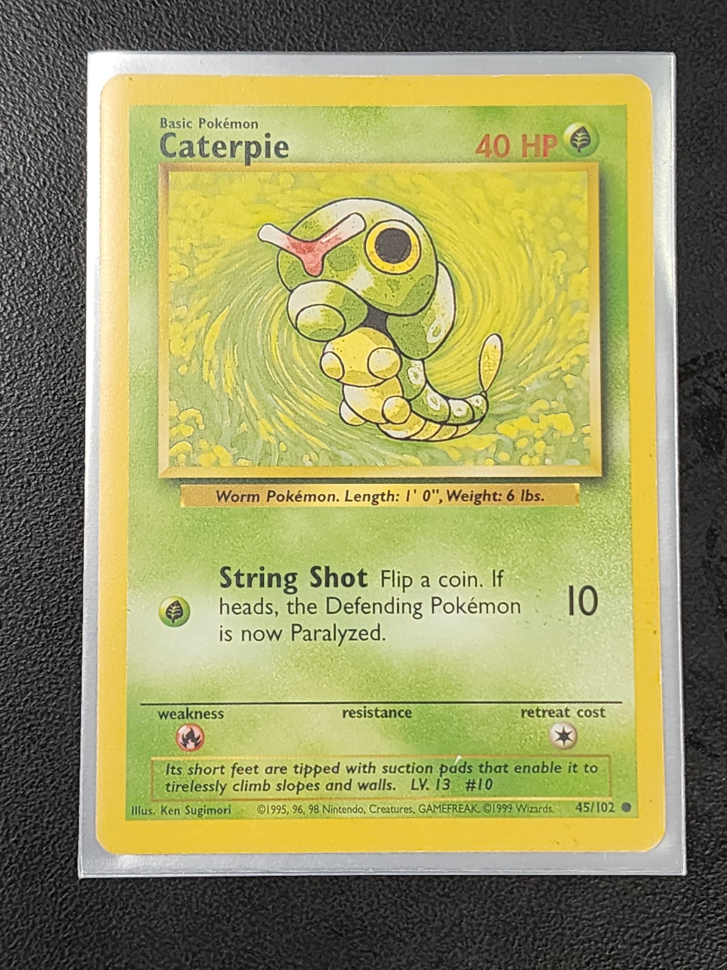 #045/102 Caterpie Base Set