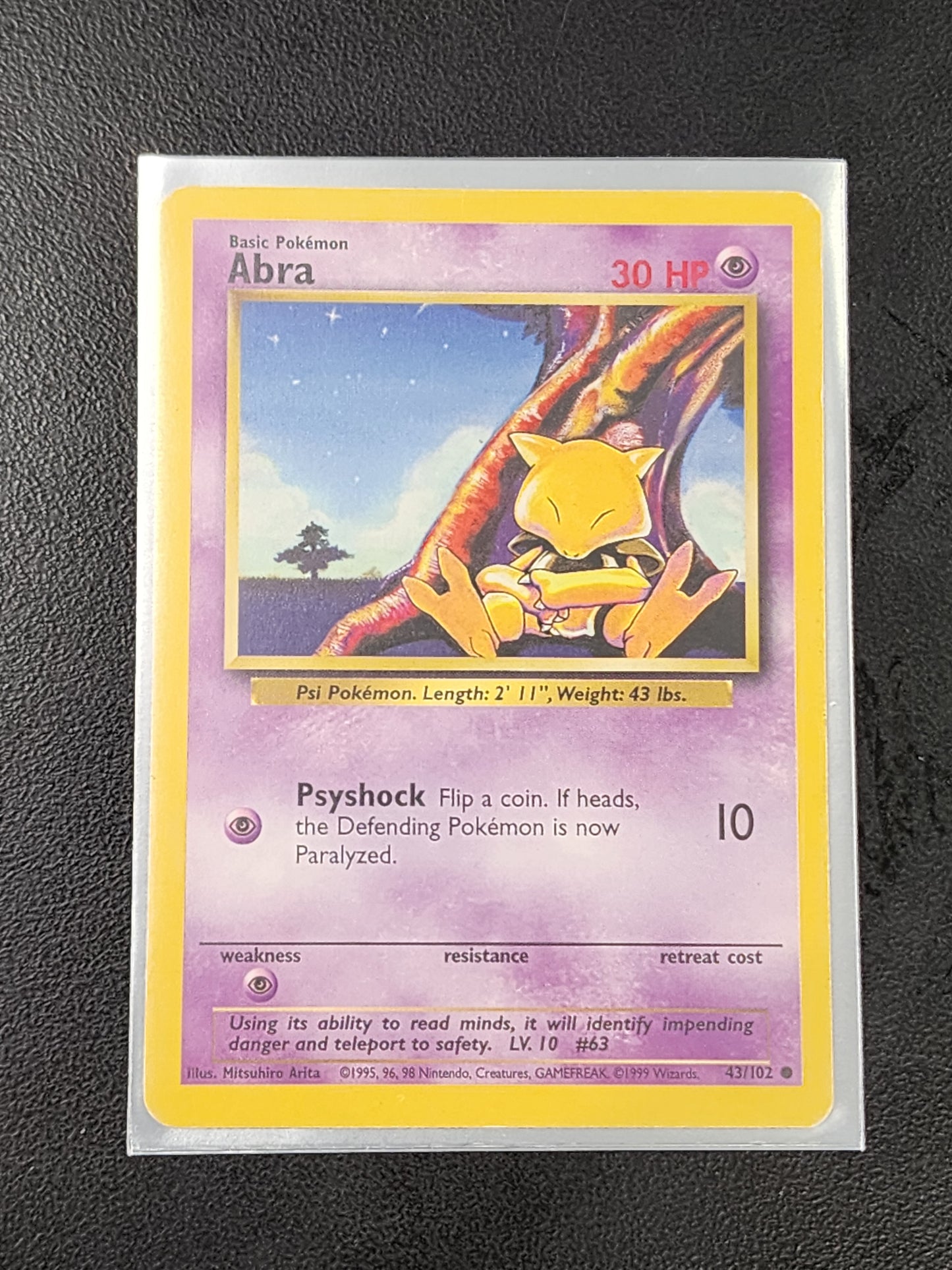 #043/102 Abra Base Set