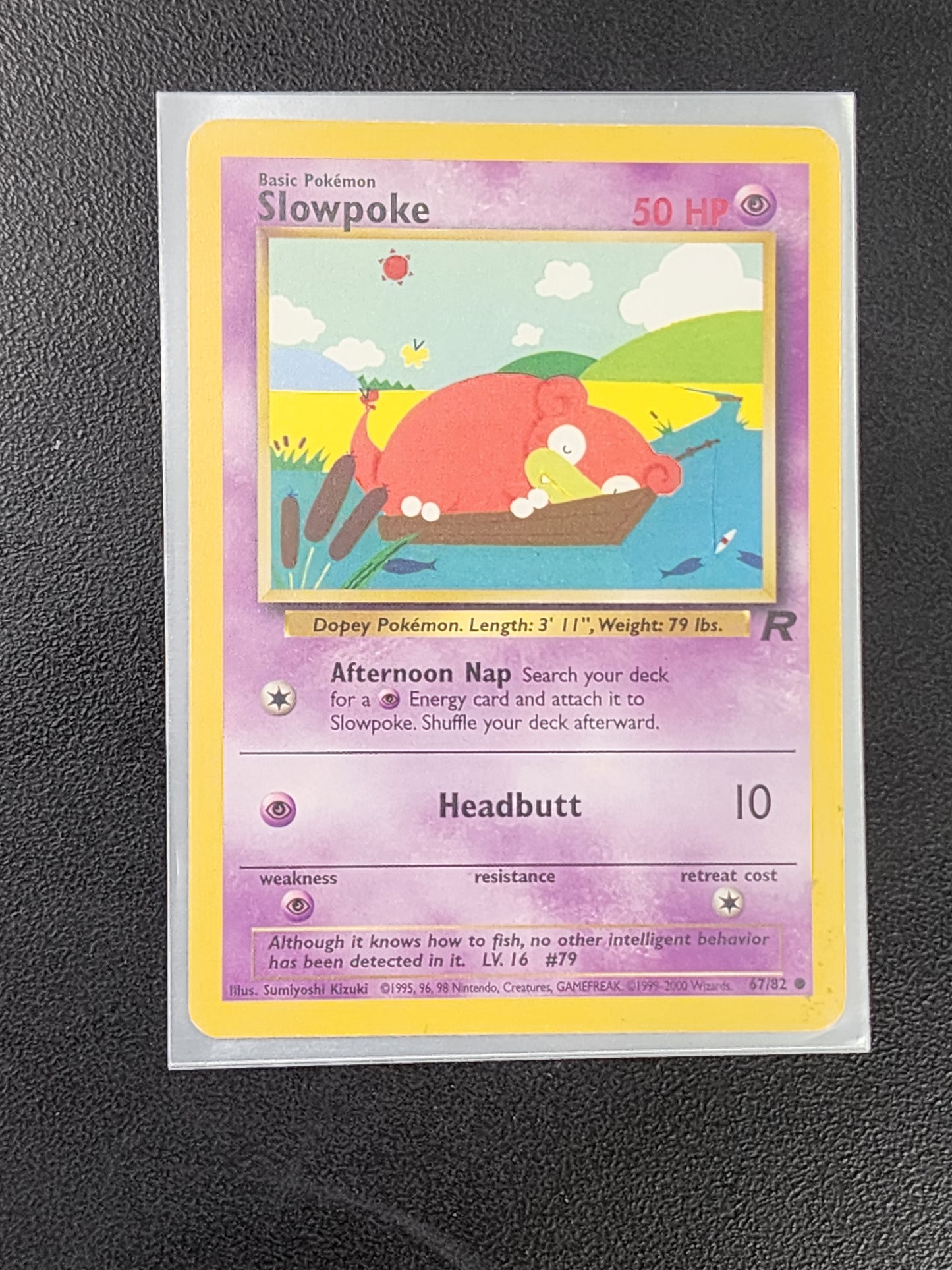 #67/82 Slowpoke Team Rocket