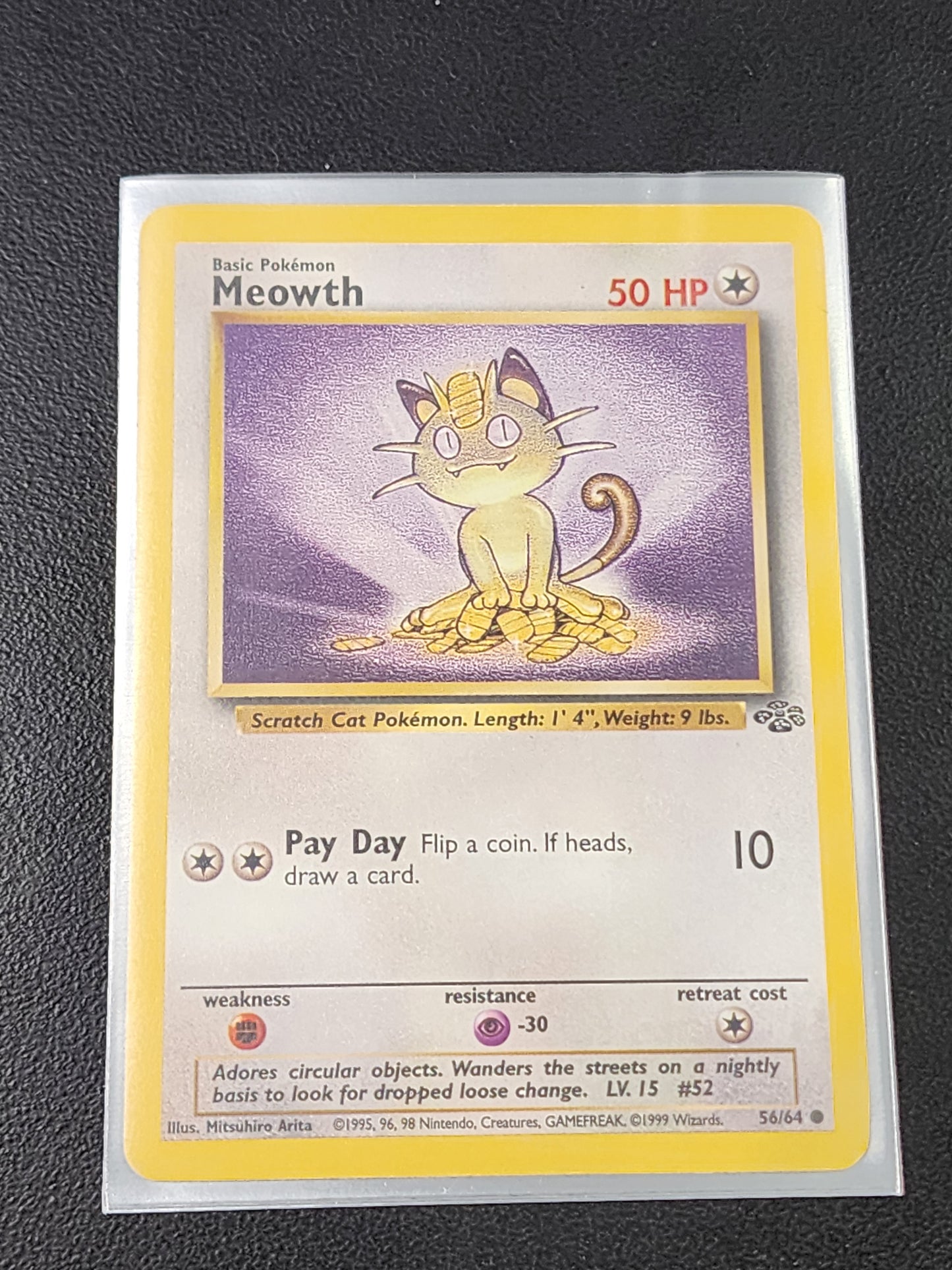 #56/64 Meowth Jungle