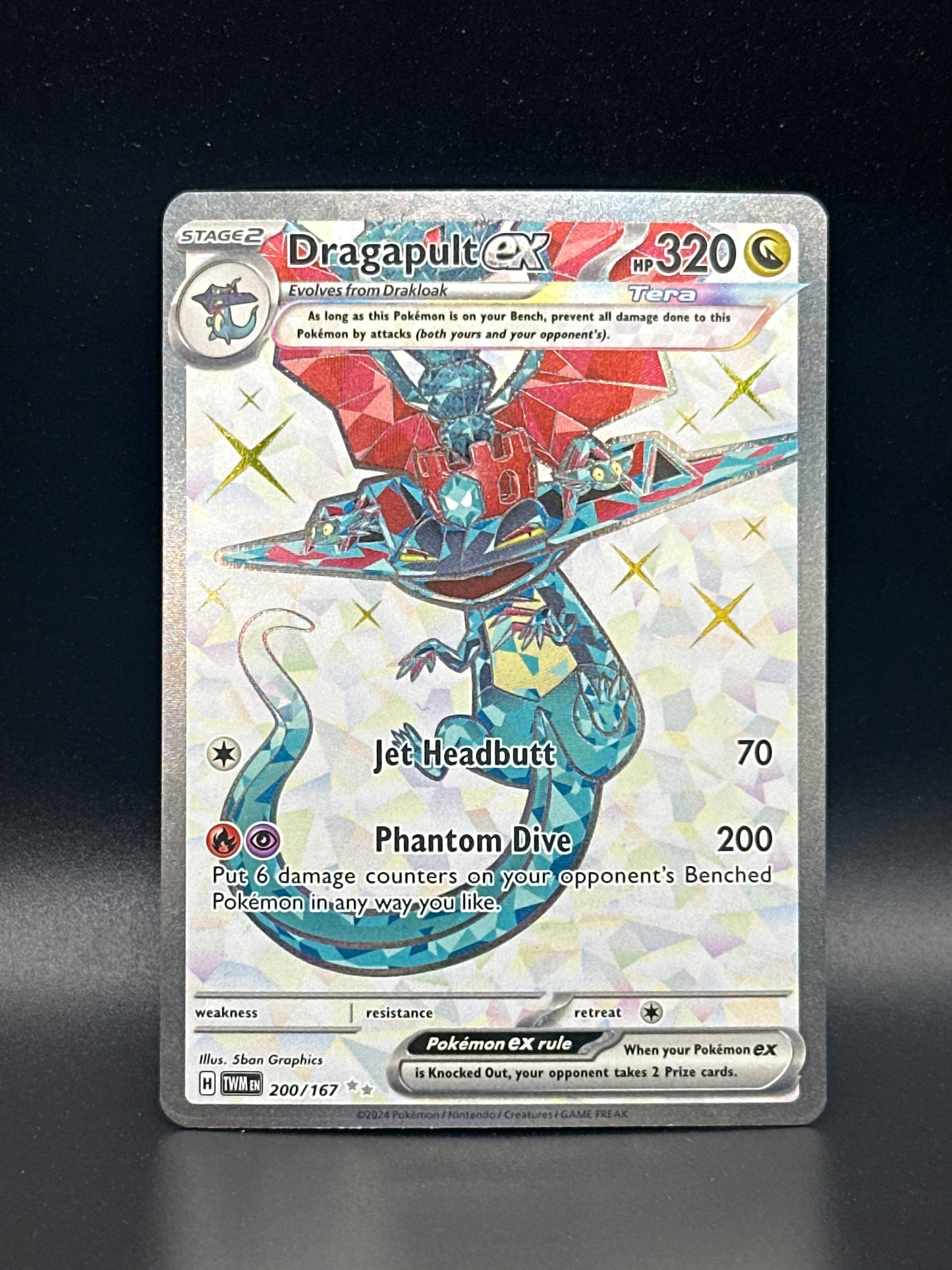 #200/167 Dragapult ex SV06: Twilight Masquerade