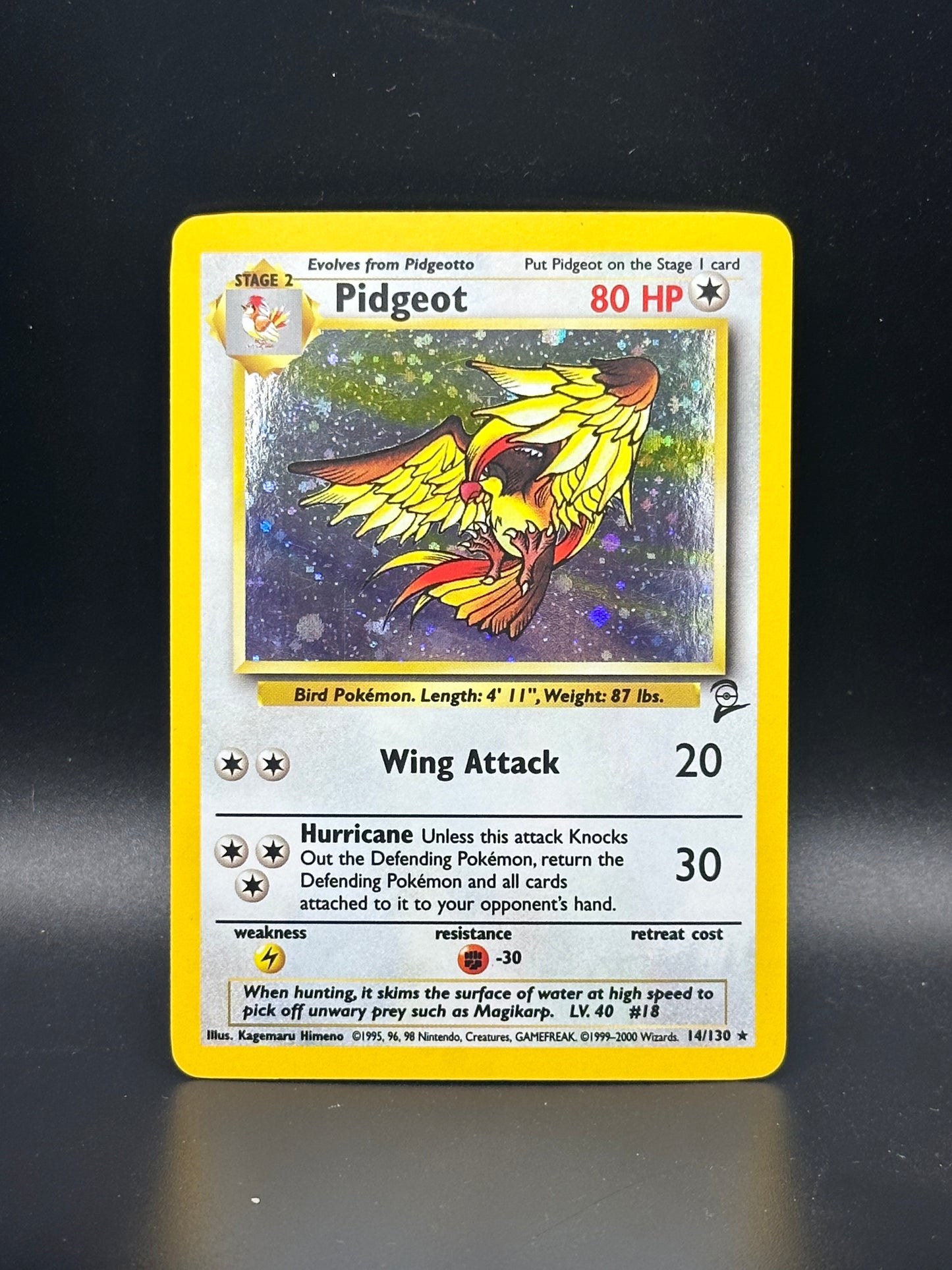 014/130* Pidgeot Base set 2