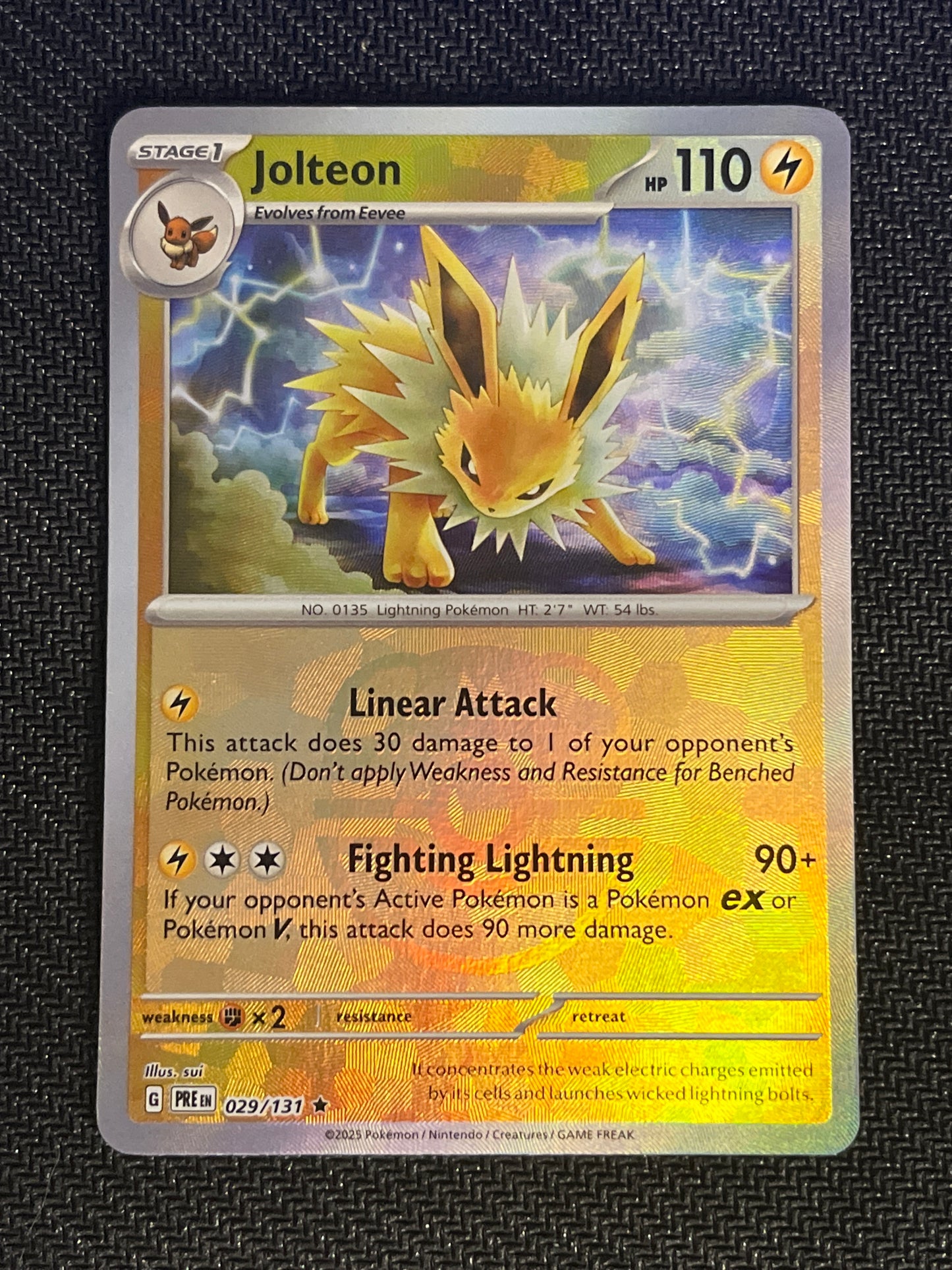 #029/131 Jolteon Masterball Prismatic Evolutions