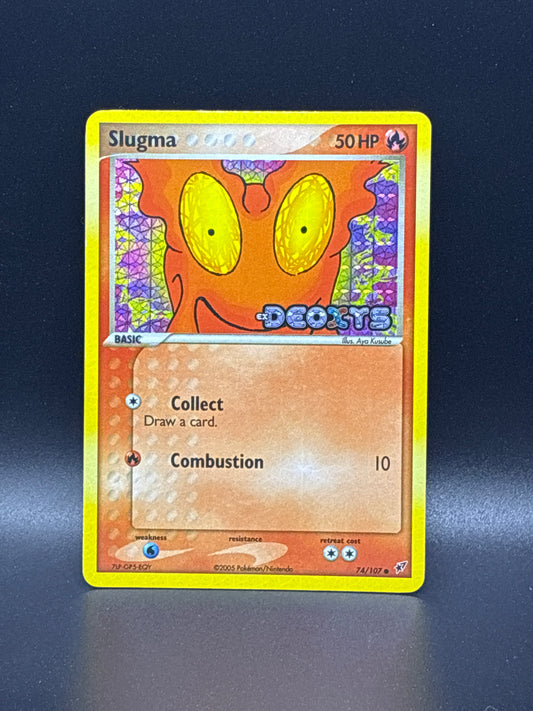 Slugma #74/107 - EX Deoxys (Reverse Holo Stamped)