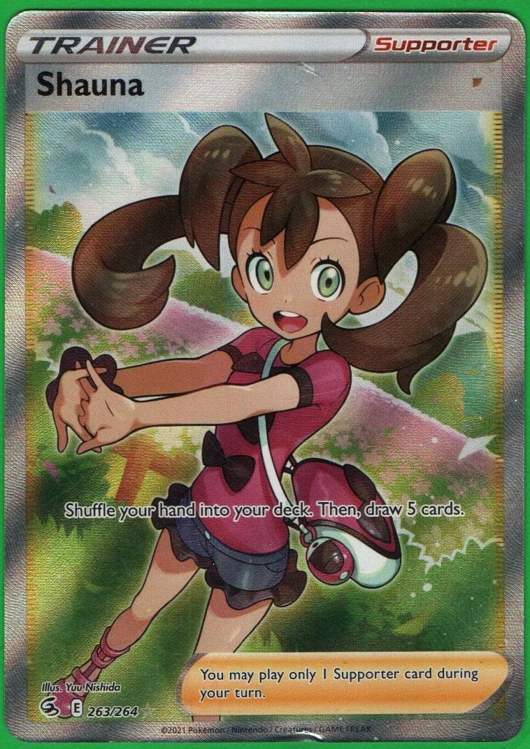 #263/264 Shauna (Full Art) SWSH08: Fusion Strike