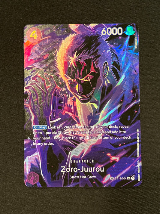 Zoro-Juurou ST18-004 SP (SR) - Legacy of the Master