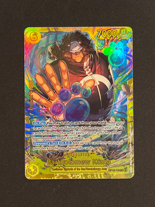 Bartholomew Kuma OP12-119 (SEC) - Legacy of the Master