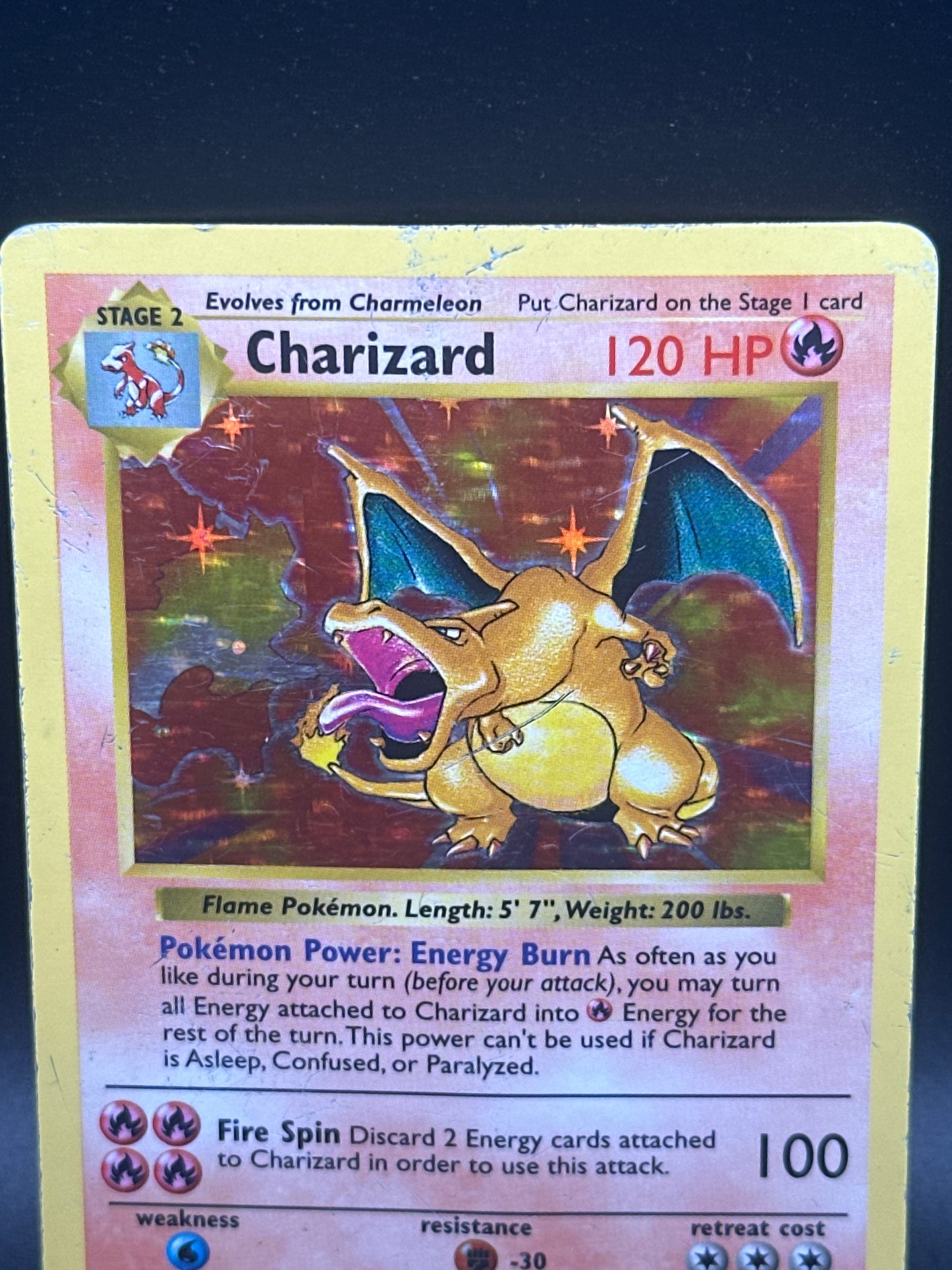 004/102 Charizard Shadowless Base Set