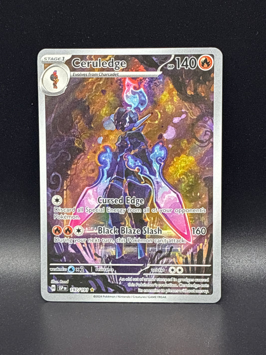 Ceruledge #197/191 Illustration Rare Surging Sparks