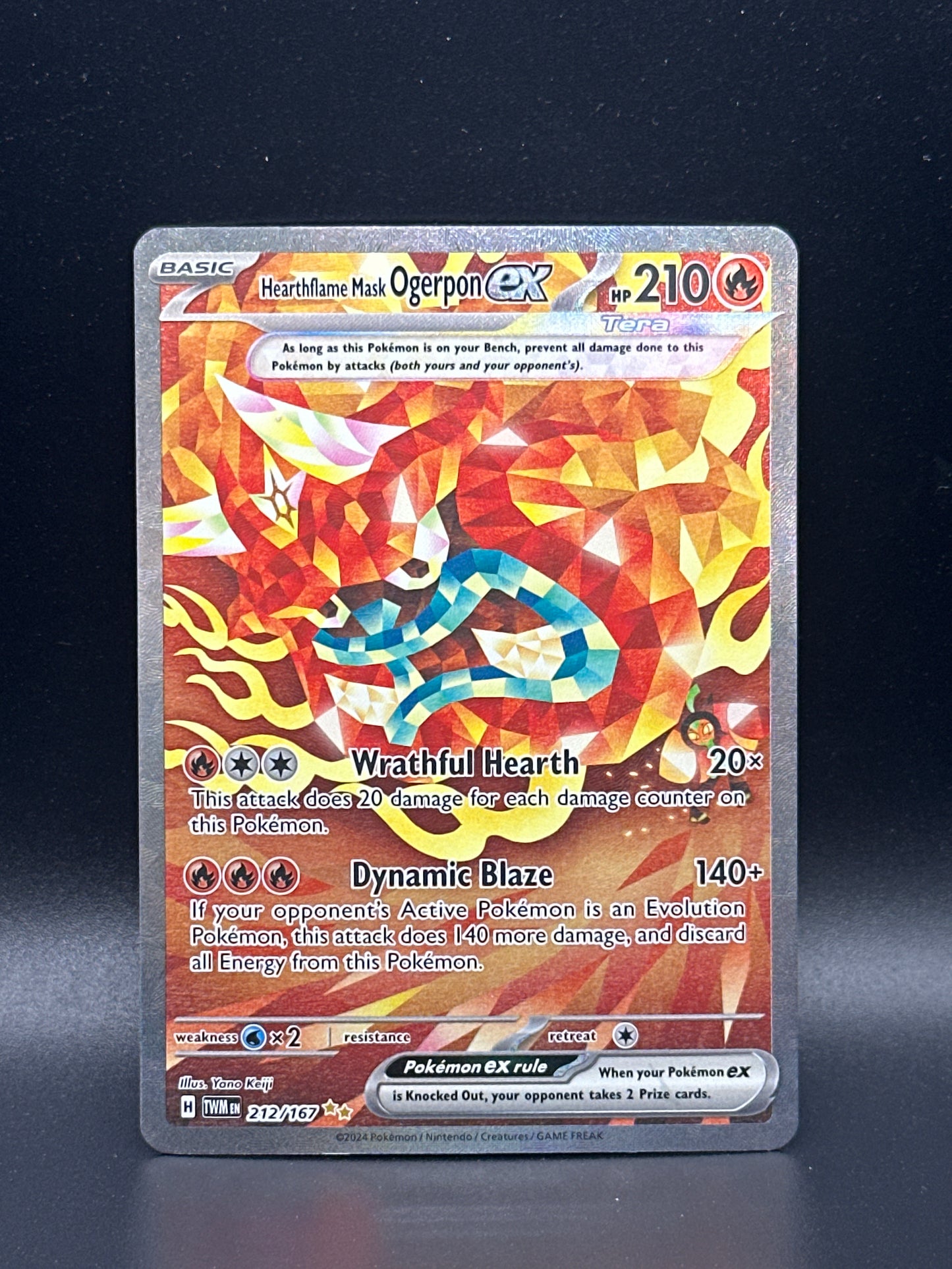 Hearthflame Mask Ogerpon ex #212
