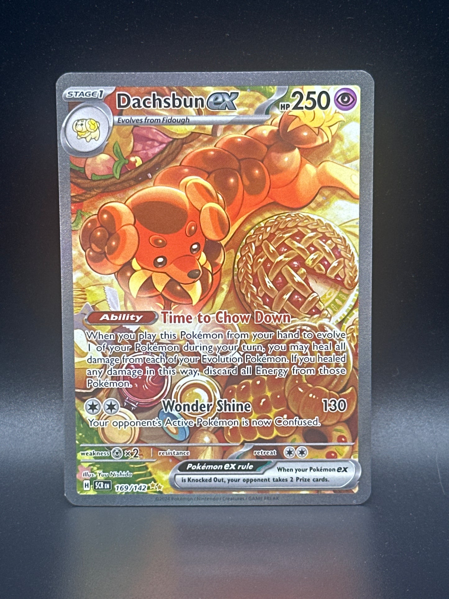 #169/142* Dachsbun EX Stellar Crown