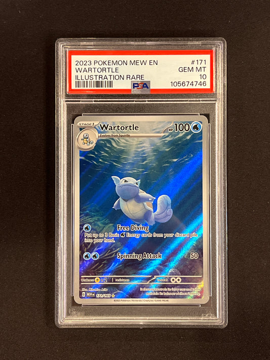 #171/165 Wartortle PSA 10 - SV: 151