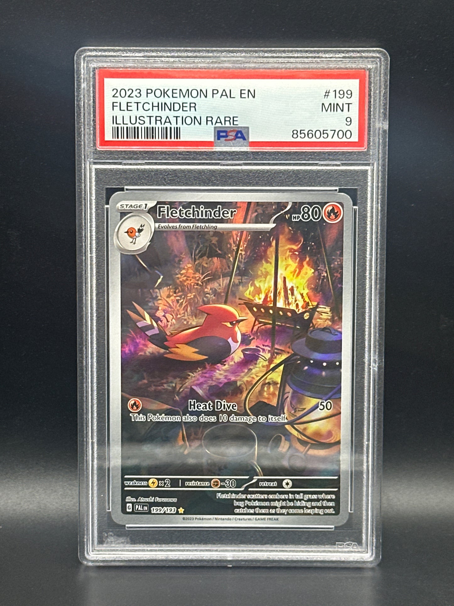 199/193 Fletchinder PSA 9