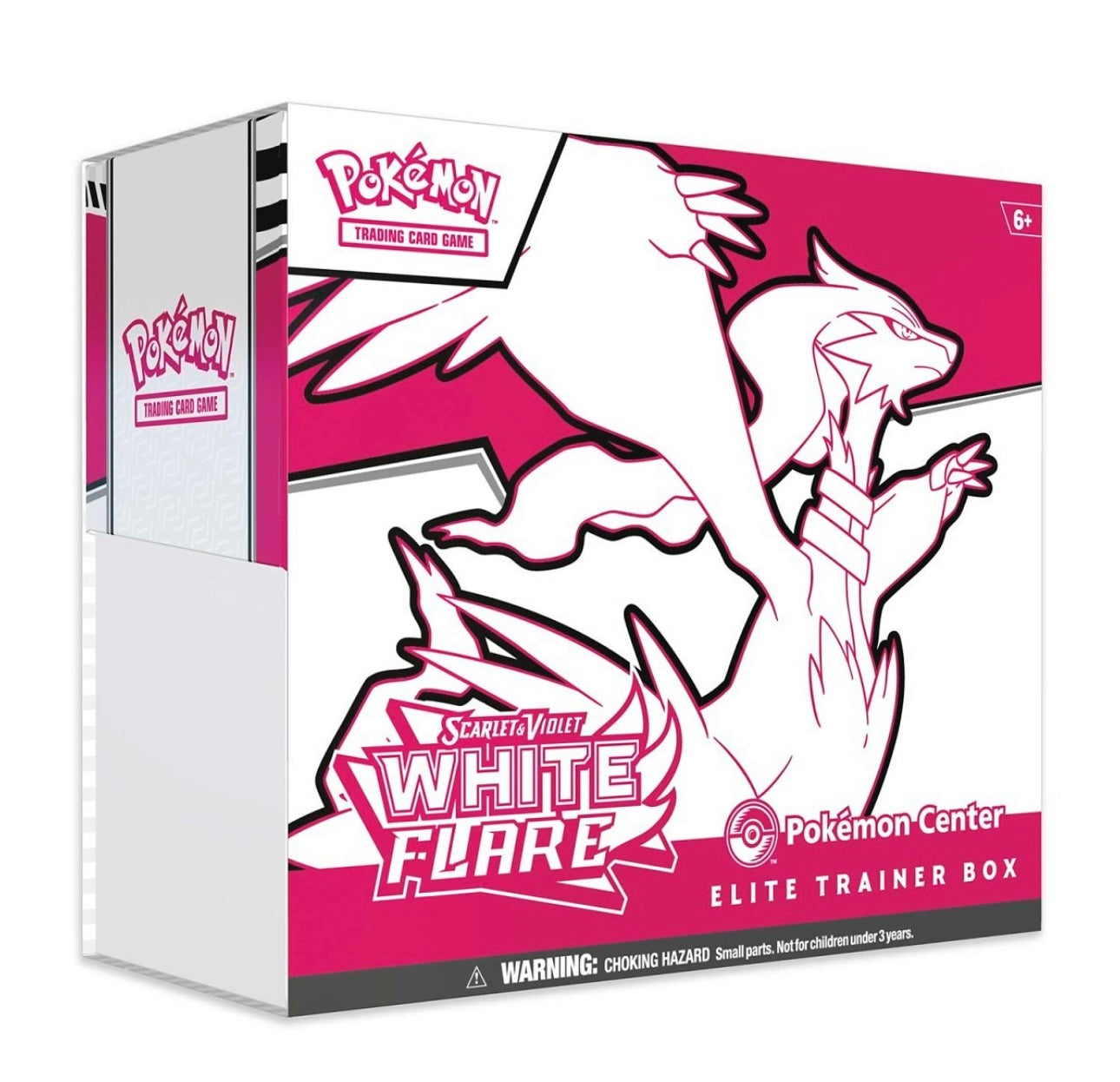 White flare Pokemon center ETB