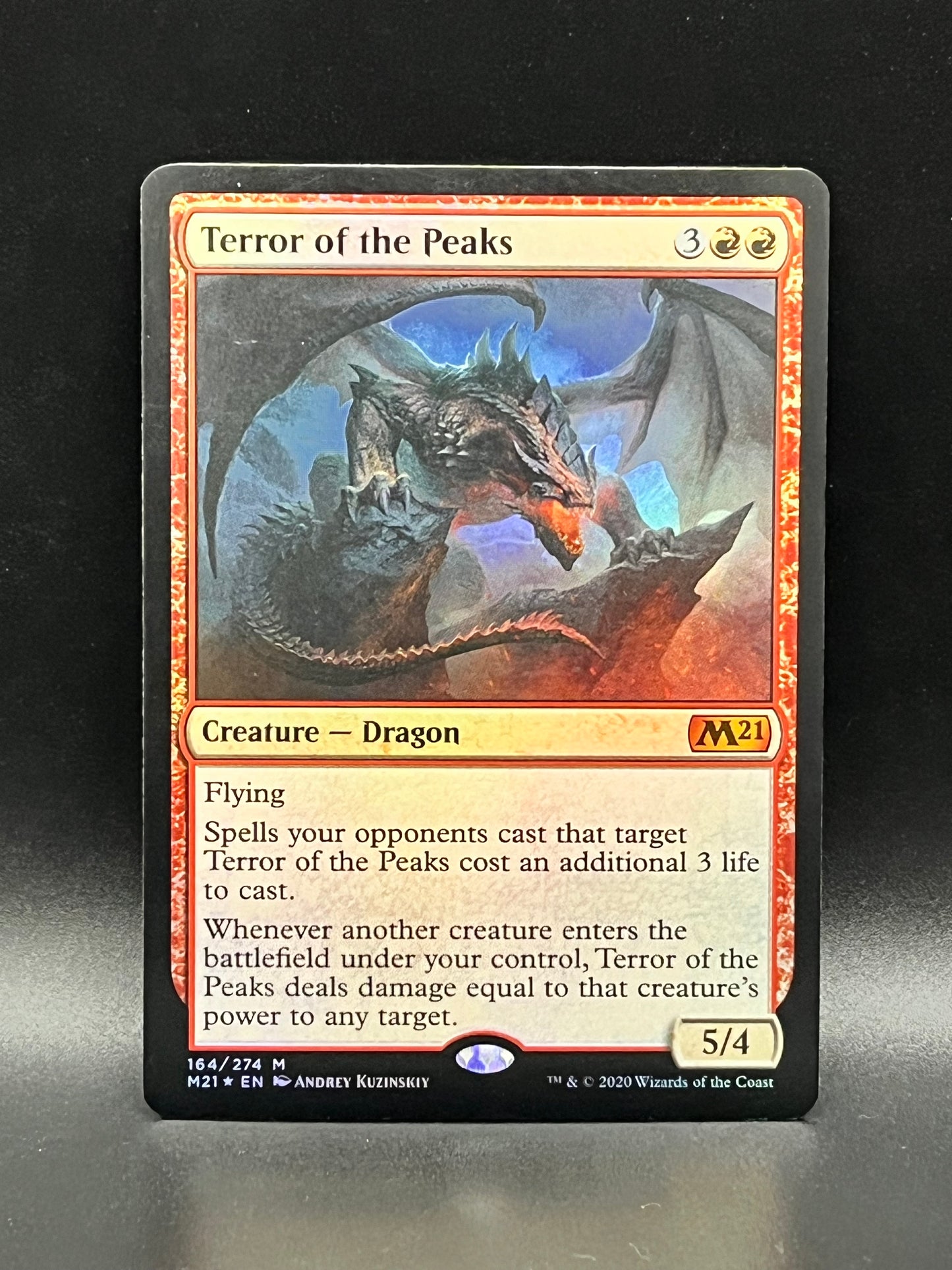 Terror of the Peaks #164 (Foil)