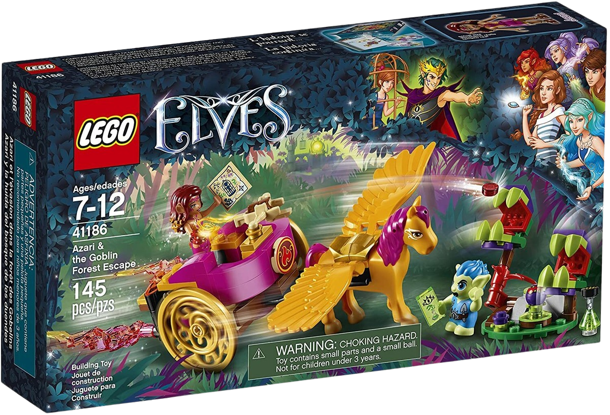 41186 Azari & the Goblin Forest Escape Elves Lego Set