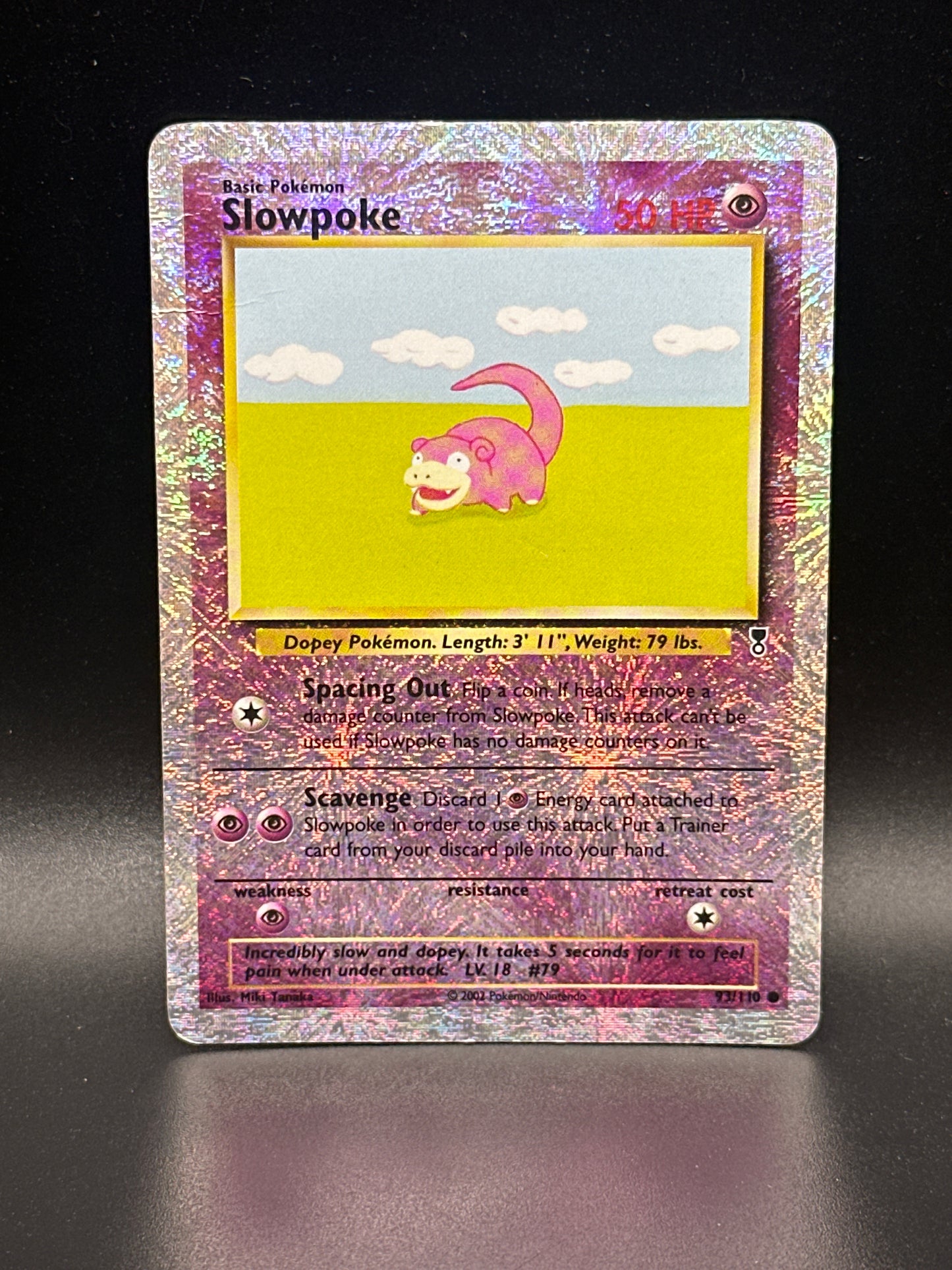 #093/110 Slowpoke Reverse Holo