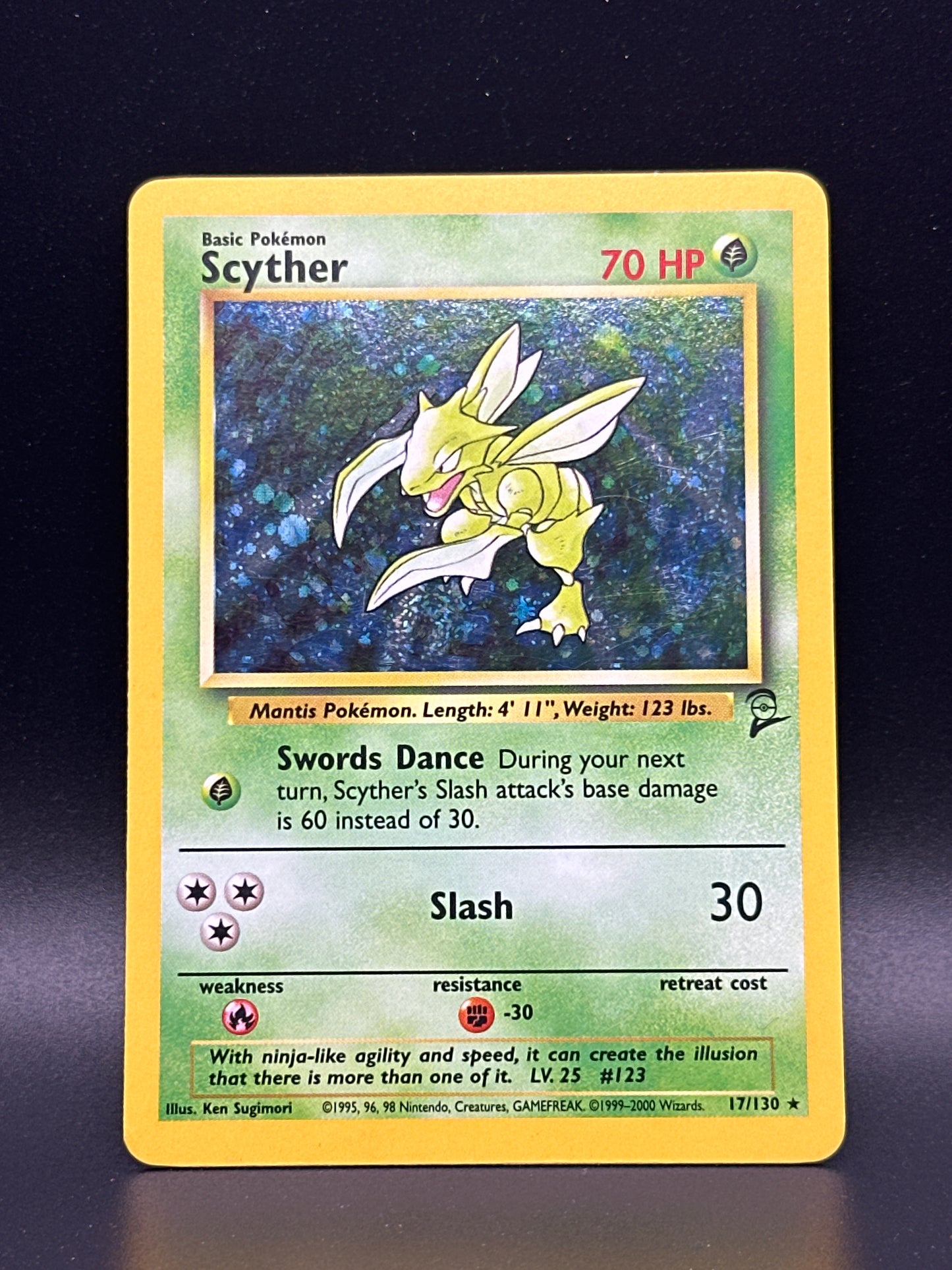 017/130 Scyther Base Set 2