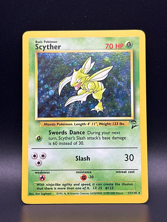 Scyther #17/130 Base Set 2