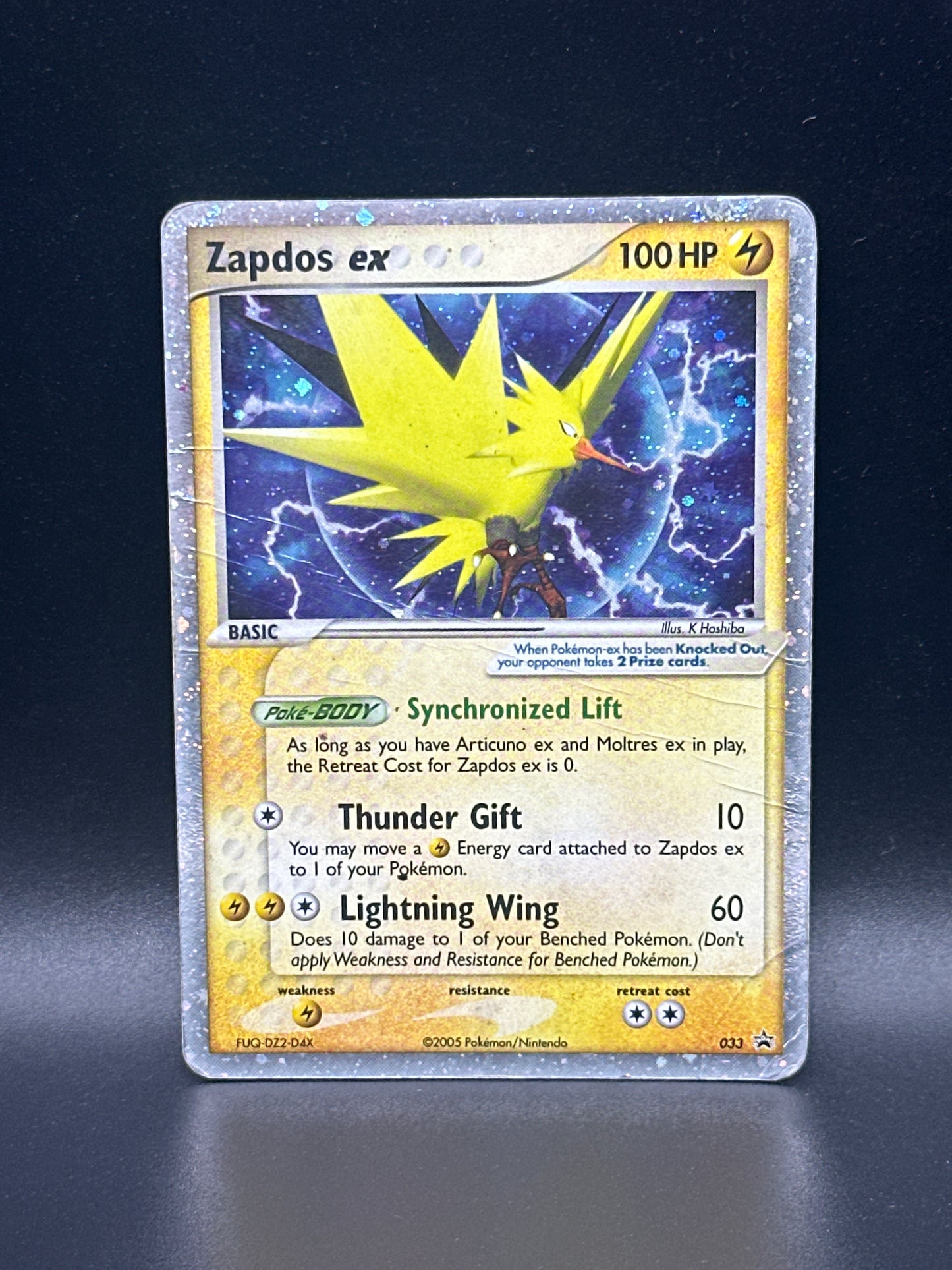 #033 Zapdos EX (Promo)