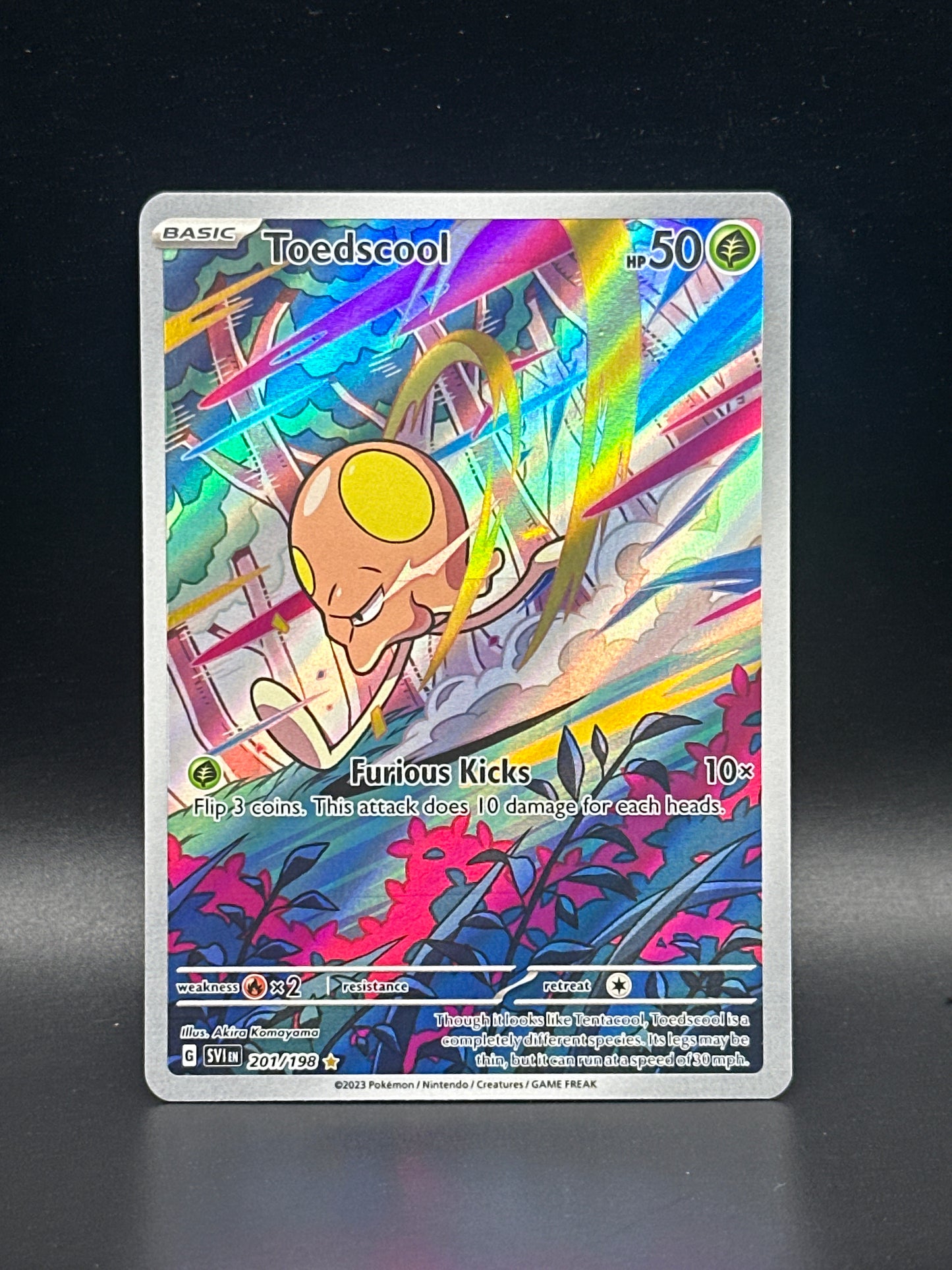 #201/198 Toedscool SV01: Scarlet & Violet Base Set tcg