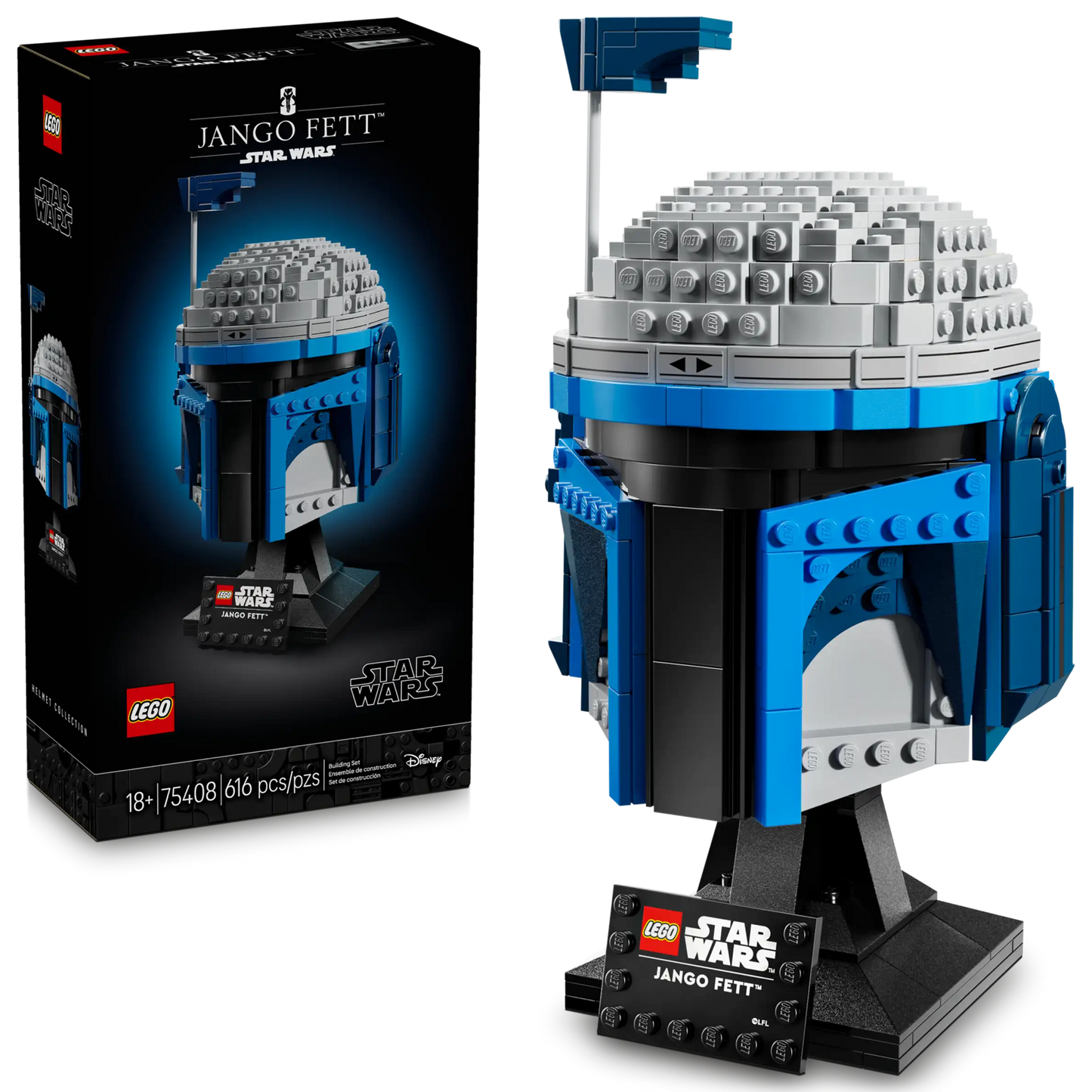 75408 Jango Fett Helmet Star Wars Lego Set