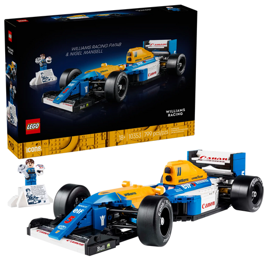 10353 Williams Racing FW14B & Nigel Mansell Lego Icons Set