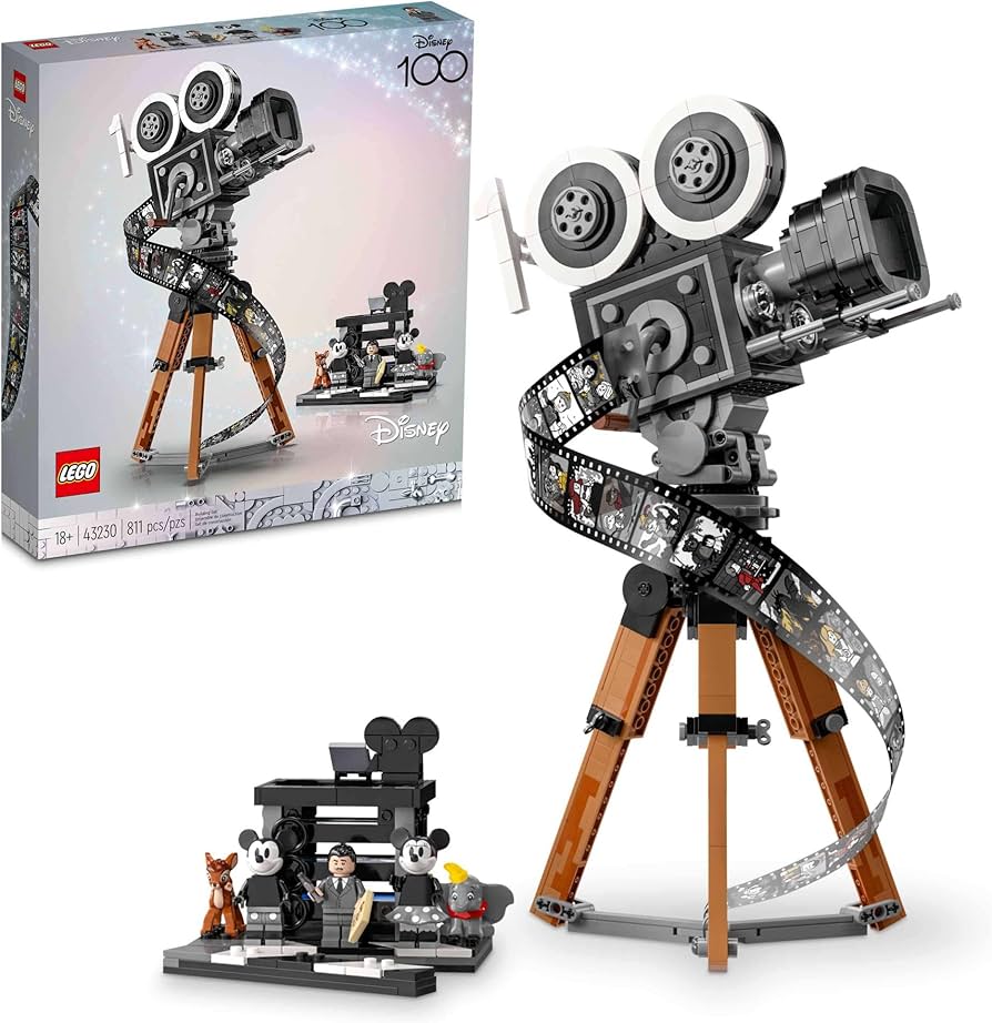 43230 Walt Disney Tribute Camera Disney 100 Lego Set