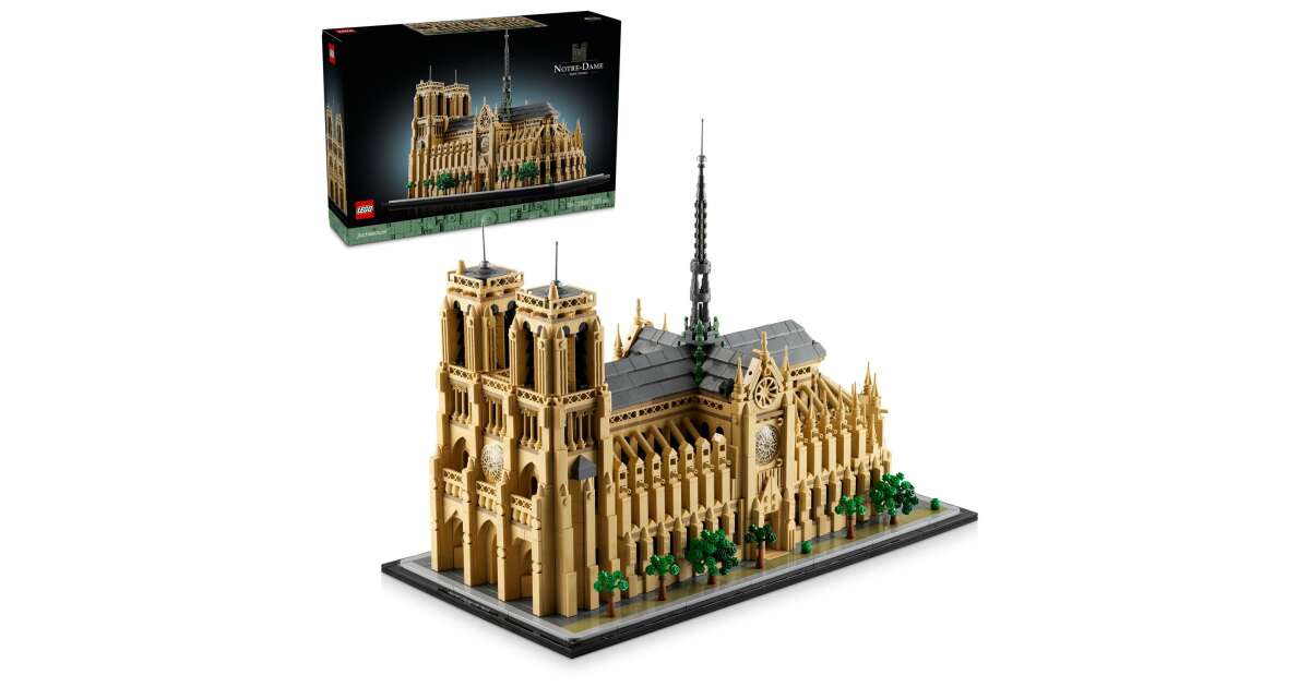 21061 Notre-Dame de Paris Architecture Lego Set