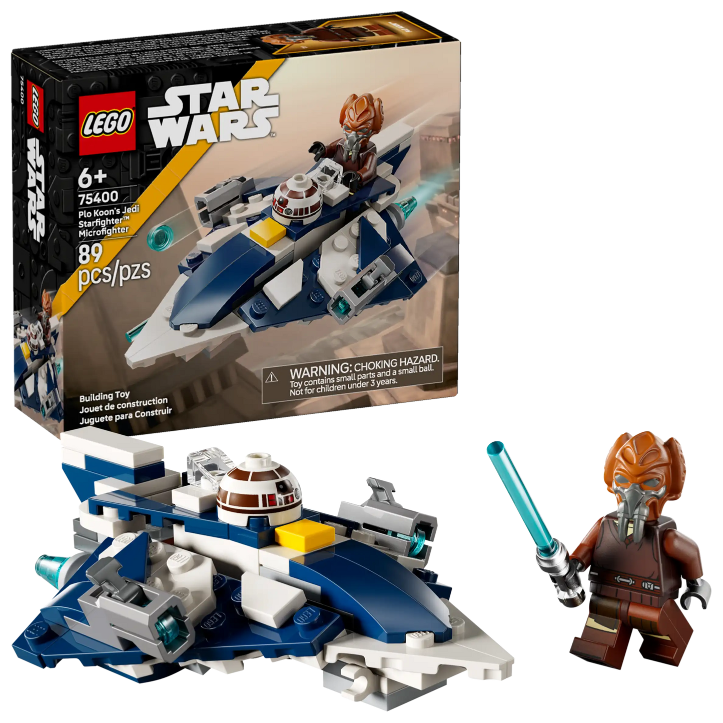 75400 Plo Koon's Jedi Starfighter Microfighter Star Wars Lego set