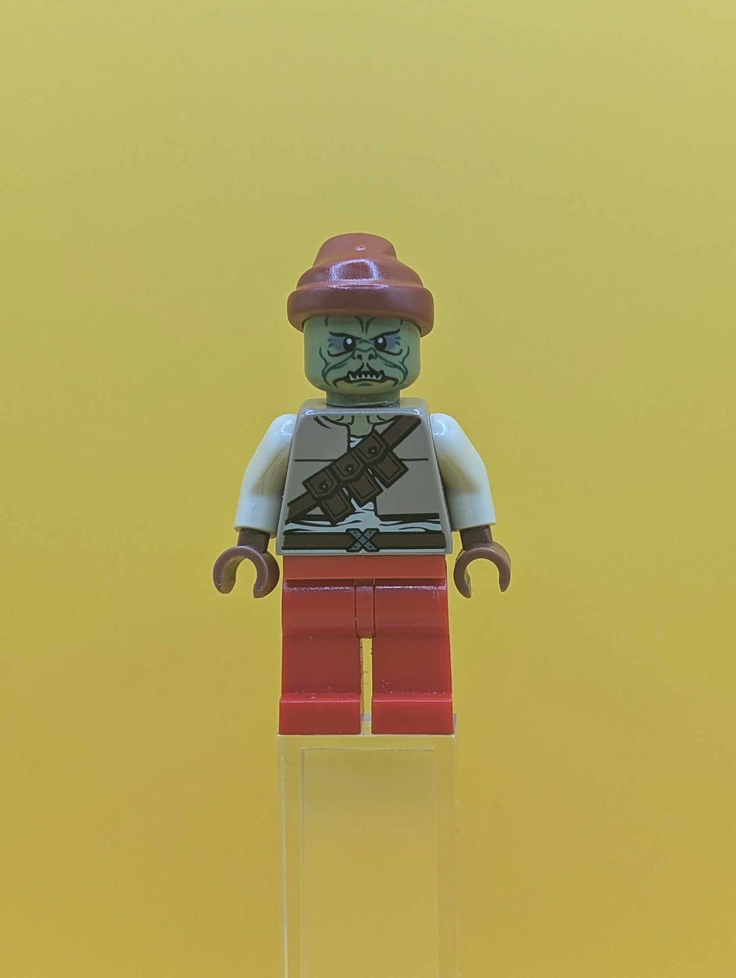 Kithaba sw0397 (Klatooinian Skiff Guard) - Dark Tan Vest Star Wars Minifigure