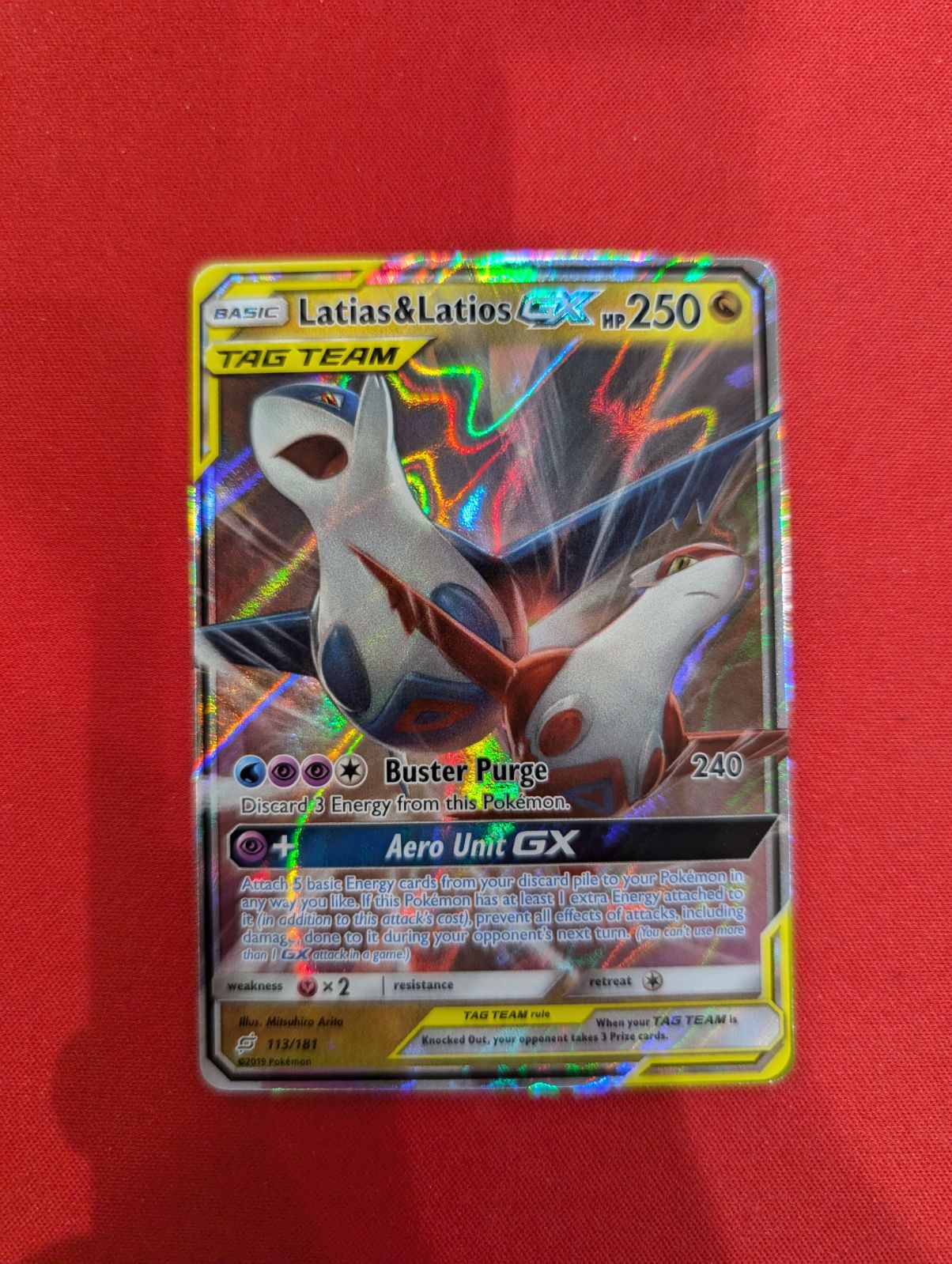 Latias & Latios GX #113