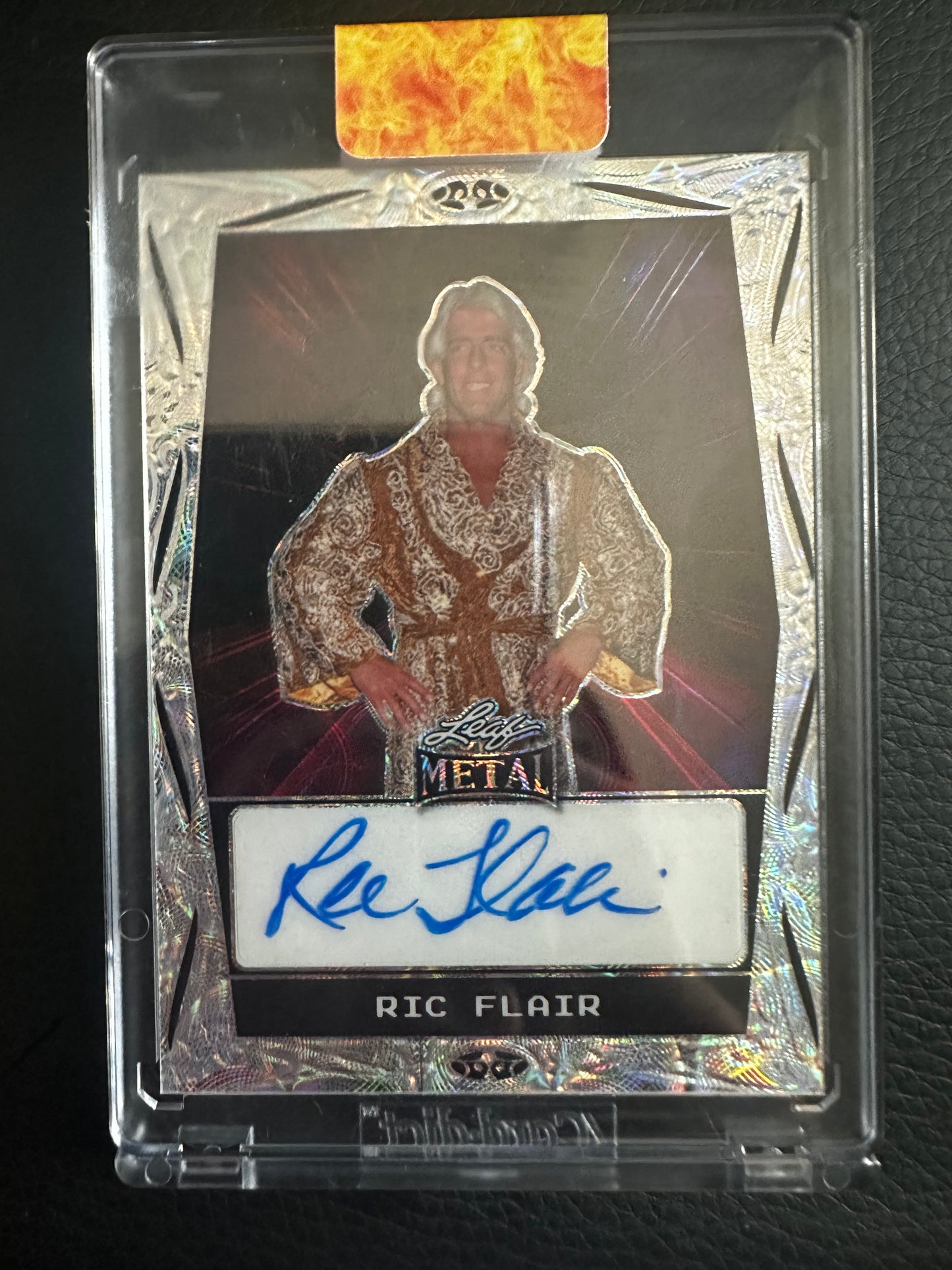 Ric Flair BA-RF3 2024 Leaf Metal Autographs 1/9