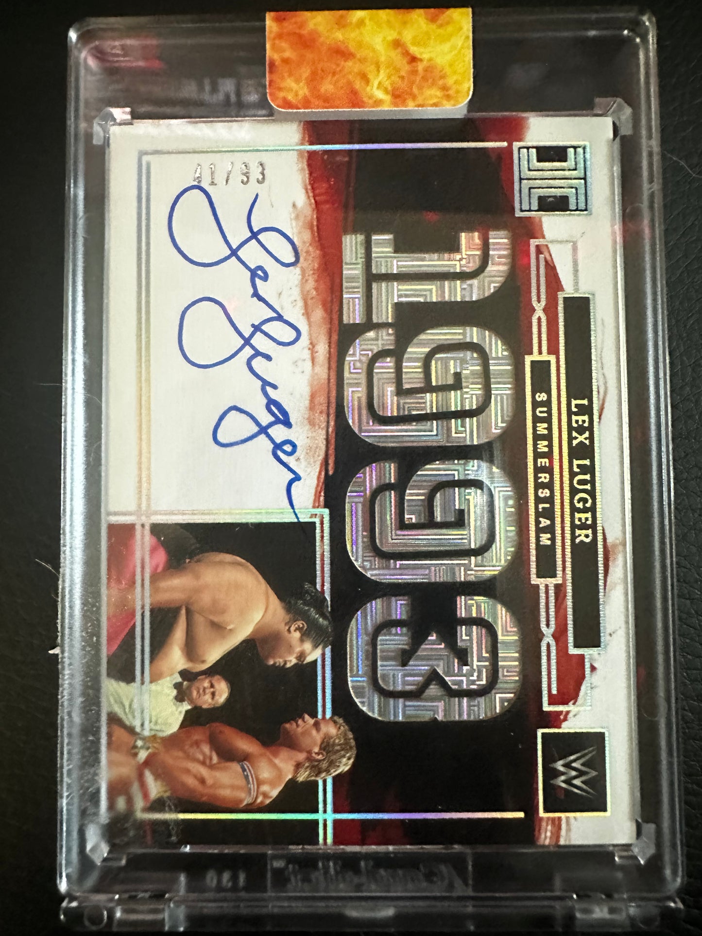 Lex Luger SS-LLG 2023 Impeccable Summerslam Autograph 41/93